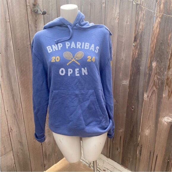 Tops - BNP Paribas Open Blue Hoodie